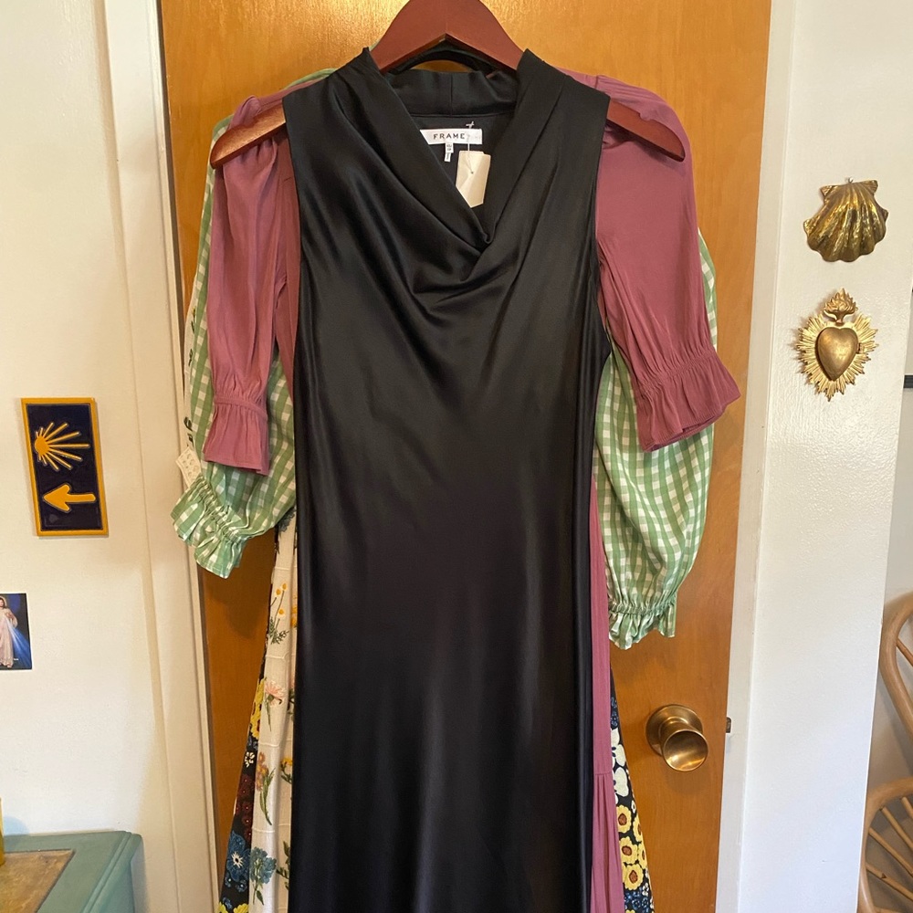 Frame cowl neck Dress